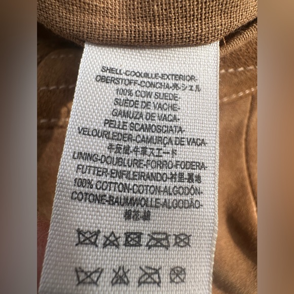 NWT Free People Suede Skirt size 8
Length: 15” - Picture 5 of 6